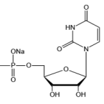 Structure of UMP-Na2 Uridine 5'-monophosphate disodium salt CAS 3387-36-8