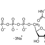 Structure of UTP-Na3 Uridine 5'-triphosphate trisodium salt CAS 19817-92-6