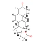 Structure of delta-9,11-Canrenone CAS 95716-71-5