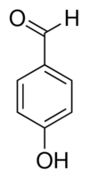 Structure of p-Hydroxybenzaldehyde CAS 123-08-0