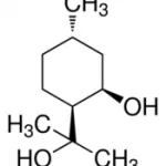 Structure of p-Menthane-3,8-diol CAS 42822-86-6