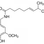 Struture of Capsaicin CAS 404-86-4