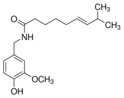 Struture of Capsaicin CAS 404 86 4 - Harmine CAS 442-41-3