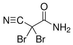 structure of 2,2-Dibromo-2-cyanoacetamide <span class="caps">CAS</span> 10222-01-2 structure of 2,2-Dibromo-2-cyanoacetamide CAS 10222-01-2