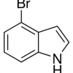 structure of 4-Bromoindole CAS 52488-36-5