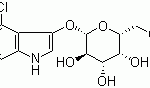 structure of 4-Chloro-3-indolyl beta-D-galactopyranoside CAS 135313-63-2