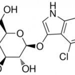 structure of 5-Bromo-4-chloro-3-indolyl-beta-D-galactoside CAS 7240-90-6