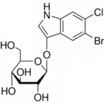 structure of 5-Bromo-6-chloro-1H-indol-3-yl beta-D-glucopyranoside CAS 93863-89-9