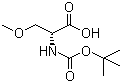 structure-of-Boc-O-Methyl-D-serine-CAS-86123-95-7