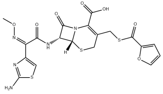 structure of Ceftiofur <span class="caps">CAS</span> 80370-57-6 structure of Ceftiofur CAS 80370-57-6