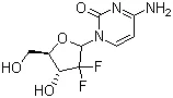 structure of Gemcitabine base CAS 95058-81-4