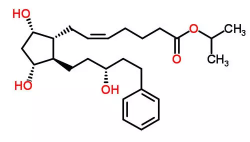 structure of Latanoprost CAS 130209 82 4 - Prostaglandin intermediates CAS 946081-35-2
