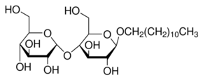 stucture of n-Dodecyl-beta-D-maltoside CAS 69227-93-6