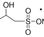 structure of 3-CHLORO-2-HYDROXYPROPANESULFONIC ACID SODIUM SALT CAS 126-83-0