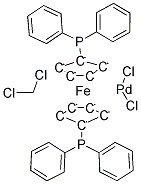 Structure of 11 Bisdiphenylphosphinoferrocene palladiumIIdichloride dichloromethane complex CAS 95464 05 4 - [2,6-Bis[(di-1-piperidinylphosphino)amino]phenyl]palladium(II) chloride >=98.0% (AT) CAS 955035-37-7