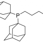 Structure of Butyldi-1-adamantylphosphine CAS 321921-71-5