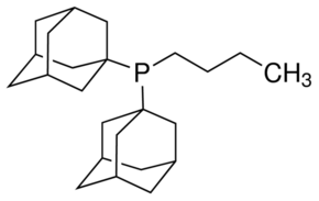 Structure of Butyldi-1-adamantylphosphine CAS 321921-71-5