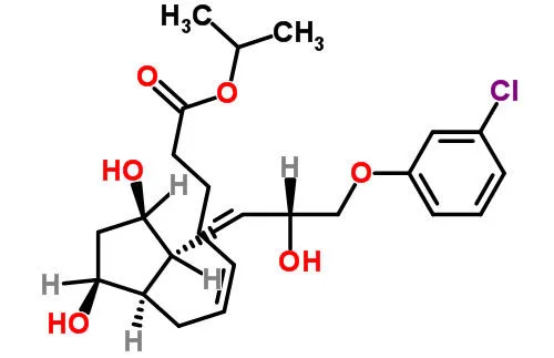 Structure of Cloprostenol isopropyl ester CAS 157283 66 4 - Prostaglandin intermediates CAS 946081-35-2