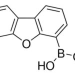 Structure of Dibenzofuran-4-boronic Acid CAS 100124-06-9
