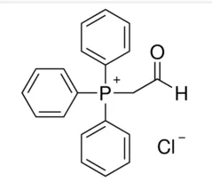 Structure of (Formylmethyl)triphenylphosphonium Chloride <span class="caps">CAS</span> 62942-43-2 Structure of (Formylmethyl)triphenylphosphonium Chloride CAS 62942-43-2