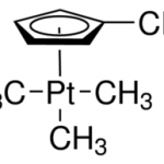 Structure of (Trimethyl)methylcyclopentadienylplatinum(IV) CAS 94442-22-5