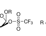 structure of 1,3,4,6-Tetra-O-acetyl-2-O-trifluoromethanesulfonyl-b-D-mannopyranose CAS 92051-23-5