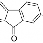 Structure of 2-Bromo-9-fluorenone CAS 3096-56-8