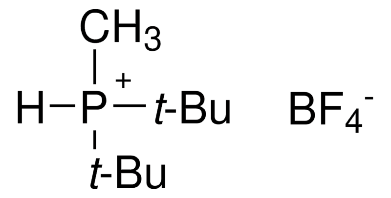 Structure of Di-tert-butylmethylphosphonium tetrafluoroborate CAS 479094-62-7