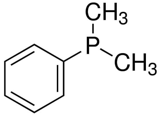 Structure of Dimethylphenylphosphine CAS 672 66 2 564x400 - Dimethylphenylphosphine CAS 672-66-2