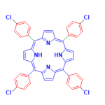 Structure of meso-Tetra(4-pyridyl)porphine CAS 16834-13-2