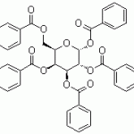 structure of 1,2,3,4,6-Penta-O-benzoylhexopyranose CAS 41545-55-5