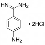 structure of 4-Aminobenzamidine dihydrochloride CAS 2498-50-2