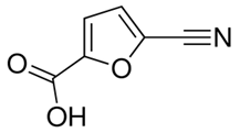 structure of 5-cyano-2-furancarboxylic acid CAS 212197-74-5