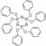 structure of Phenoxycycloposphazene CAS 1184-10-7