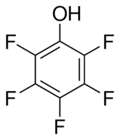Structure of 2,3,4,5,6-Pentafluorophenol CAS 771-61-9