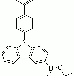 Structure of 3-Boronic acid pinacol carbazole -N-Biphenylcarbazole CAS 1391729-66-0