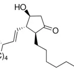 Structure of Alprostadil CAS 745-65-3
