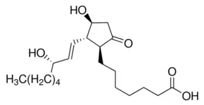 Structure of Alprostadil CAS 745 65 3 - Tafluprost ethyl ester CAS 209860-89-9