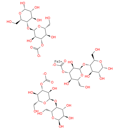Structure of Ferric Carboxymaltose CAS 9007-72-1