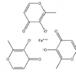 Structure of Ferric Maltol CAS 33725-54-1