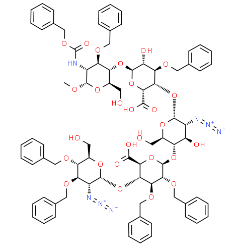 Structure of Fondaparinux Sodium intermediate N3