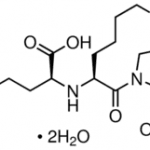 Structure of Lisinopril CAS 83915-83-7
