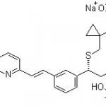 Structure of Montelukast Sodium CAS 151767-02-1