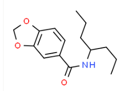 Structure of N-heptan-4-ylbenzod1-3-dioxole-5-carboxamide CAS 745047-51-2