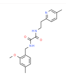 Structure of N1 2 methoxy 4 methylbenzyl N2 5 methylpyridin 2 ylethyloxalamide CAS 745047 94 3 - N1-2-methoxy-4-methylbenzyl-N2-5-methylpyridin-2-ylethyloxalamide CAS 745047-94-3