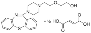 Structure of Quetiapine hemifumarate CAS 111974-72-2