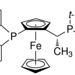 Structure of (R)-1-[(1S)-2-(Diphenylphosphino)ferrocenyl]ethyldi-tert-butylph osphine CAS 155830-69-6
