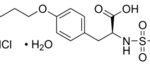 Structure of Tirofiban hydrochloride monohydrate CAS 150915-40-5