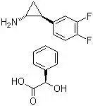 structure-of-1R2R-2-34-difluorophenyl-cyclopropanamineS-carboxylatophenyl-methylholmium-CAS-376608-71-8
