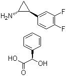 structure of 1R2R 2 34 difluorophenyl cyclopropanamineS carboxylatophenyl methylholmium CAS 376608 71 8 - 4-(TRIFLUOROMETHYLTHIO)BROMOBENZENE CAS 333-47-1